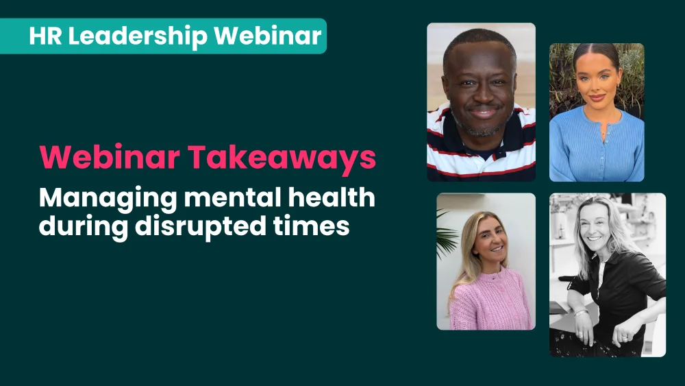 Managing Mental Health in Disrupted Times